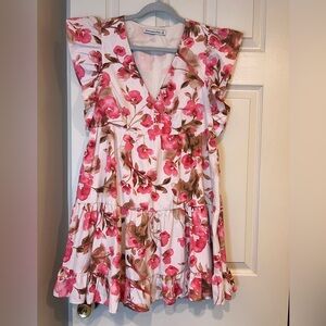 ABERCROMBIE & FITCH FLORAL DRESS